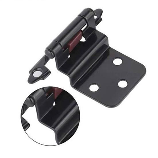 10 шт. американские петли вставки пружинные матовые петли для шкафа самозакрывающиеся малошумные высокопрочные дверная фурнитура для кухни и ванной комнаты