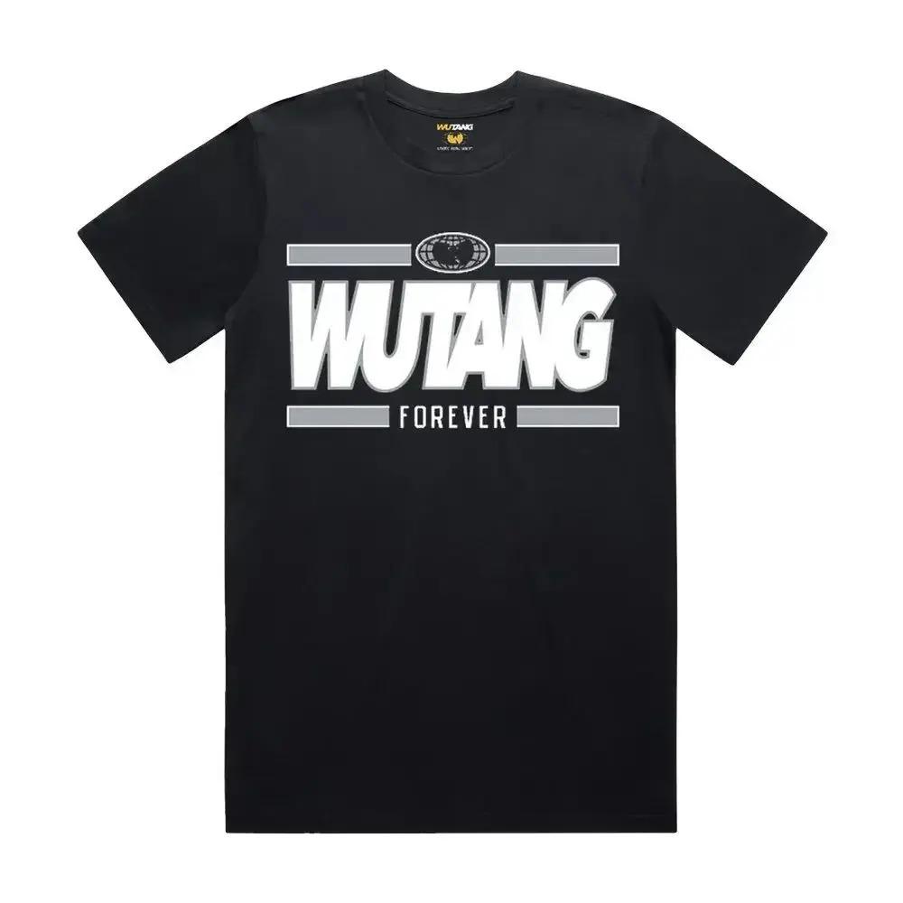 WuTang Clan Rock Punk Style Vintage 90s Short Sleeve Turtleneck Streetwear 100 Cotton Printed TShirt Casual Unisex Tshirts