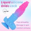 Shaped Dildos Platinum Silicone Dildo Sex Toys Adult Sex Product Female Masturbation Device