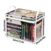Transparent Comic Book Storage Bag Stackable Collection Container Portable Clear Pouch  Student