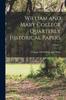 Книга William and Mary College Quarterly Historical Papers Volume 2