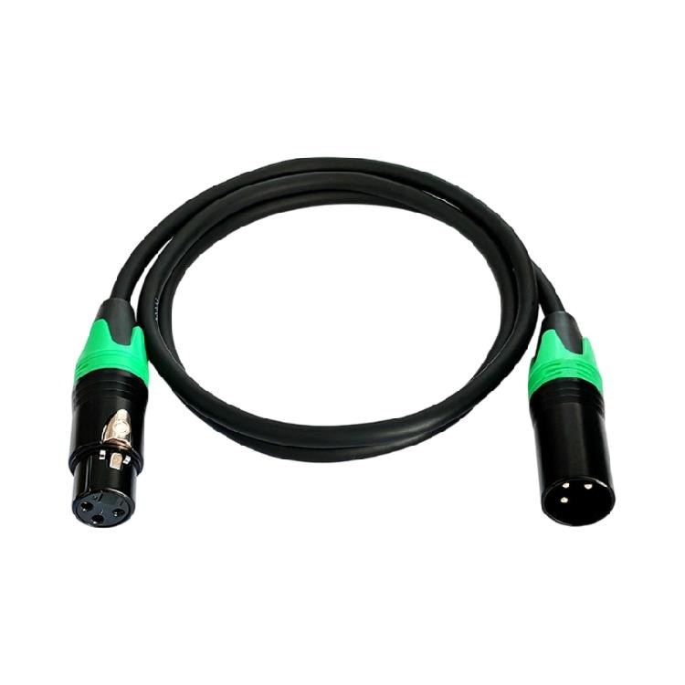 Кабель XLR для записи, 3-контактный, папа-мама, гибкий, для источника на столе, для голоса и стриминга