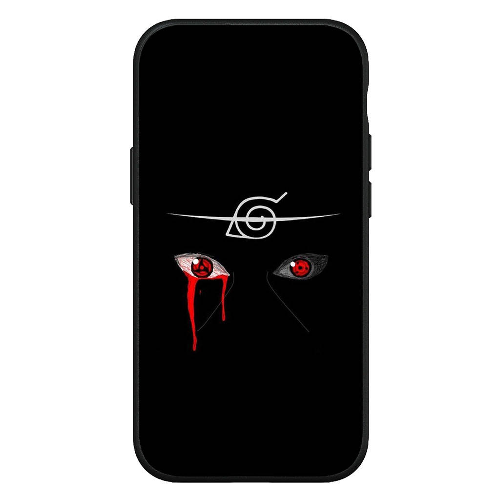 Чехол для iPhone 16 15 Xiaomi Redmi Note 14 13 12 11 Pro Max X 16e Samsung Galaxy S25 S24 S23 Moto OPPO Huawei Мультяшный Наруто Итачи Саске Чехол для телефона