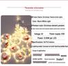 Santa Claus LED Curtain Lights – Colorful Christmas Festival Decoration for Windows