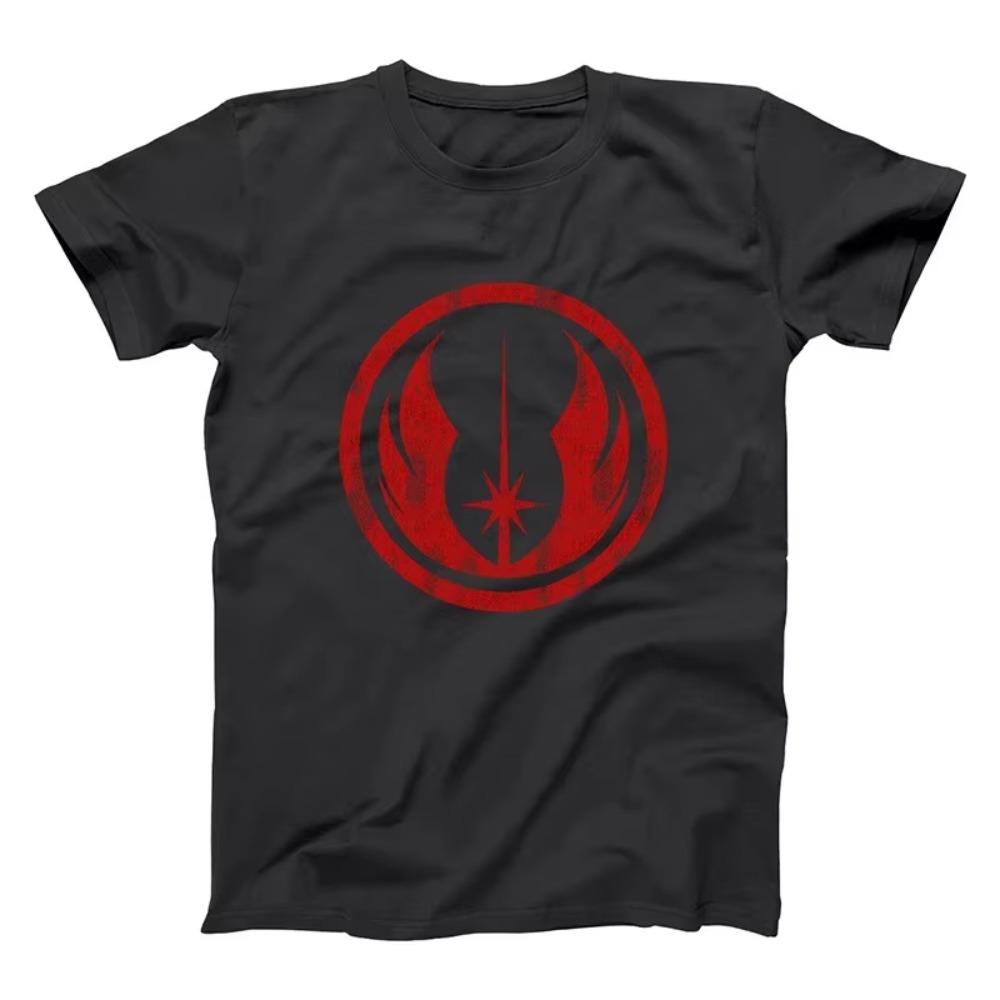 New JEDI ORDER 100% Cotton Tops Tees Print Men Loose T Shirt Homme Fashion
