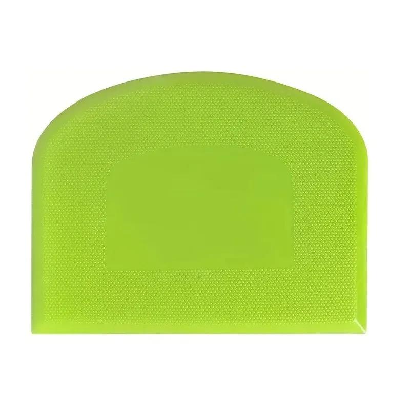 1 шт. Пластиковая лопатка для крема для торта, нож для теста, скребок для масла с простым гладким краем, инструменты для выпечки