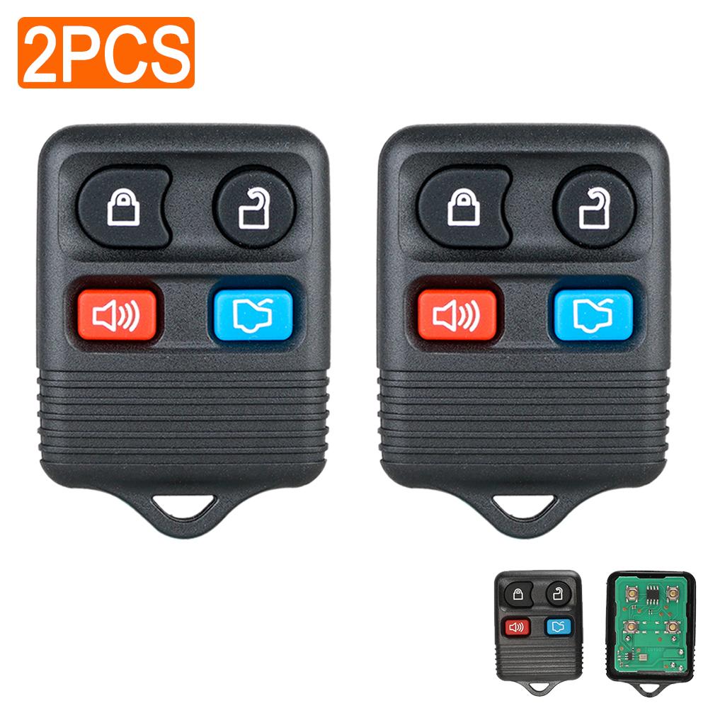 2/1 шт. 4/3 кнопки дистанционного ключа для бесключевого доступа в автомобиль 315 МГц Clicker для Ford Crown Victoria Escape Excursion Explorer Focus Mustang
