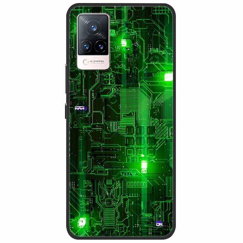 Мягкий силиконовый чехол для телефона vivo V21 5G 4G V21E V2027 Y11S Y12S V20 V2025 V 21E TPU Coque Чехол для Vivo V 21e 21 Защитный