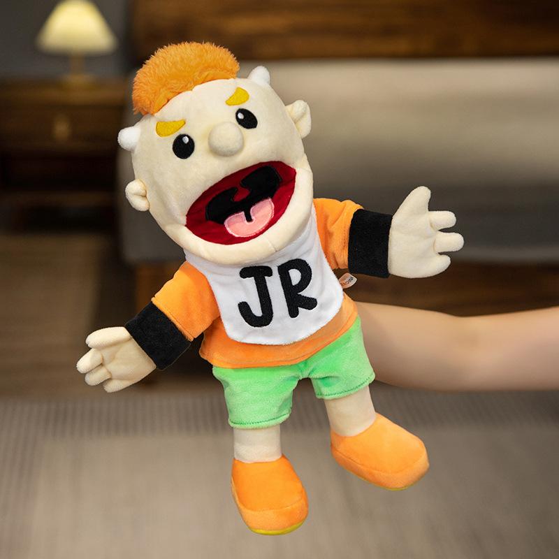 Чревовещание Джеффа Исполняет Кукла Большая Ручная Кукла Кукла Фиби Ручная Кукла Игрушка Ручная Кукла Джеффа