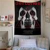 DDeftones Band Anime Tapestry Hanging Tarot Hippie Wall Rugs Dorm Home Decor