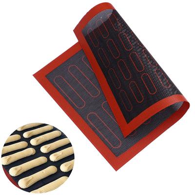 Двусторонний коврик для выпечки с антипригарным покрытием для выпечки в духовке с перфорацией