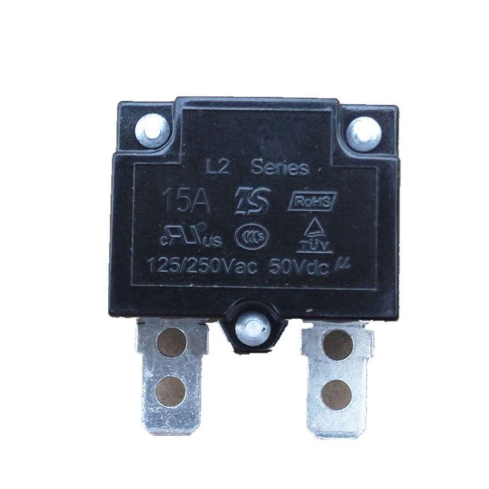 Children's RC Toys 7A 10A 15A Reset The Relay Current Overload Protector Therma Switch Relay Fuse