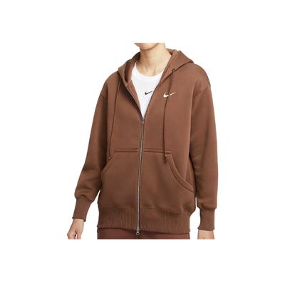 Спортивная одежда Худи оверсайз Phoenix Fleece Женские топы Коричневый DQ5759265