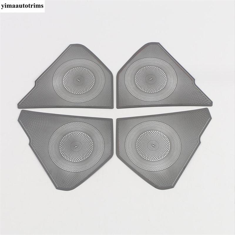 For Kia Sportage NQ5 - 2025 Stainless Steel Car Audio Speaker Door Loudspeaker Panel Cover Trim Accessories Interior