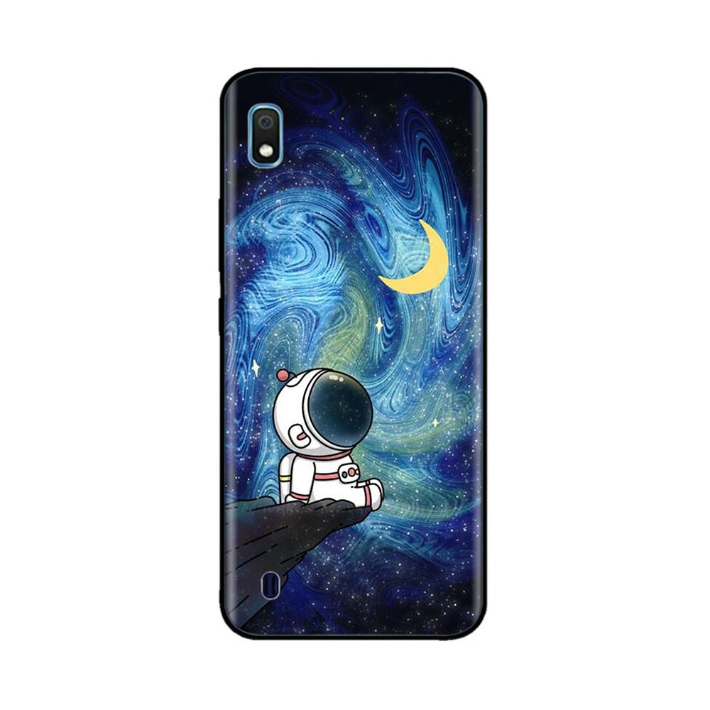 Чехол для Samsung Galaxy A10 Милый Мягкий Гладкий Жидкий Силикон Полная Защита Чехлы для Телефона Для Samsung A10 Чехол A 10 SM-A105F
