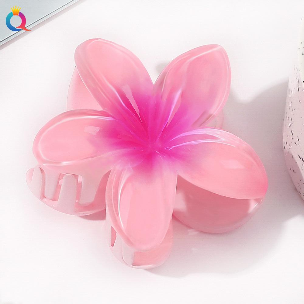 Fashion Bauhinia Egg Flower Hair Clip Back Head Bun Grab Clip Shark Hair Clip Accessories