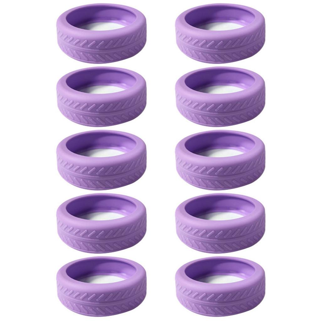 10 шт. прочных силиконовых защитных чехлов для колес дорожных сумок предотвратят повреждение вашего багажа