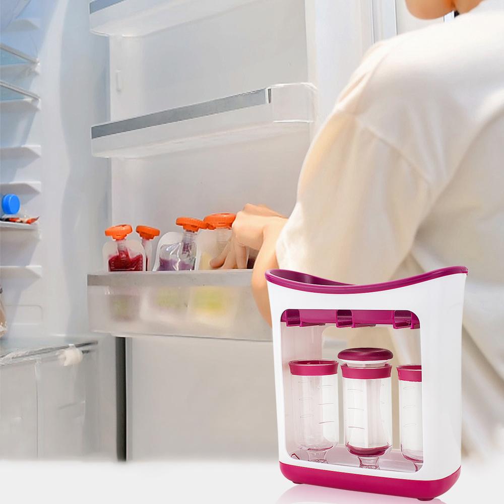 Многоразовые пакеты для детского питания. Домашние контейнеры для хранения детского питания. Пакеты для пюре.