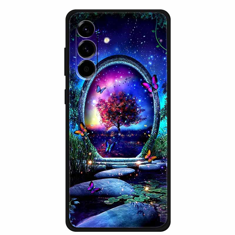 Чехол для Samsung Galaxy S25 FE 5G S25 FE Силиконовый Мягкий ТПУ Задняя крышка телефона Для Galaxy S25 FE 5G Мультяшный узор Ударопрочный чехол