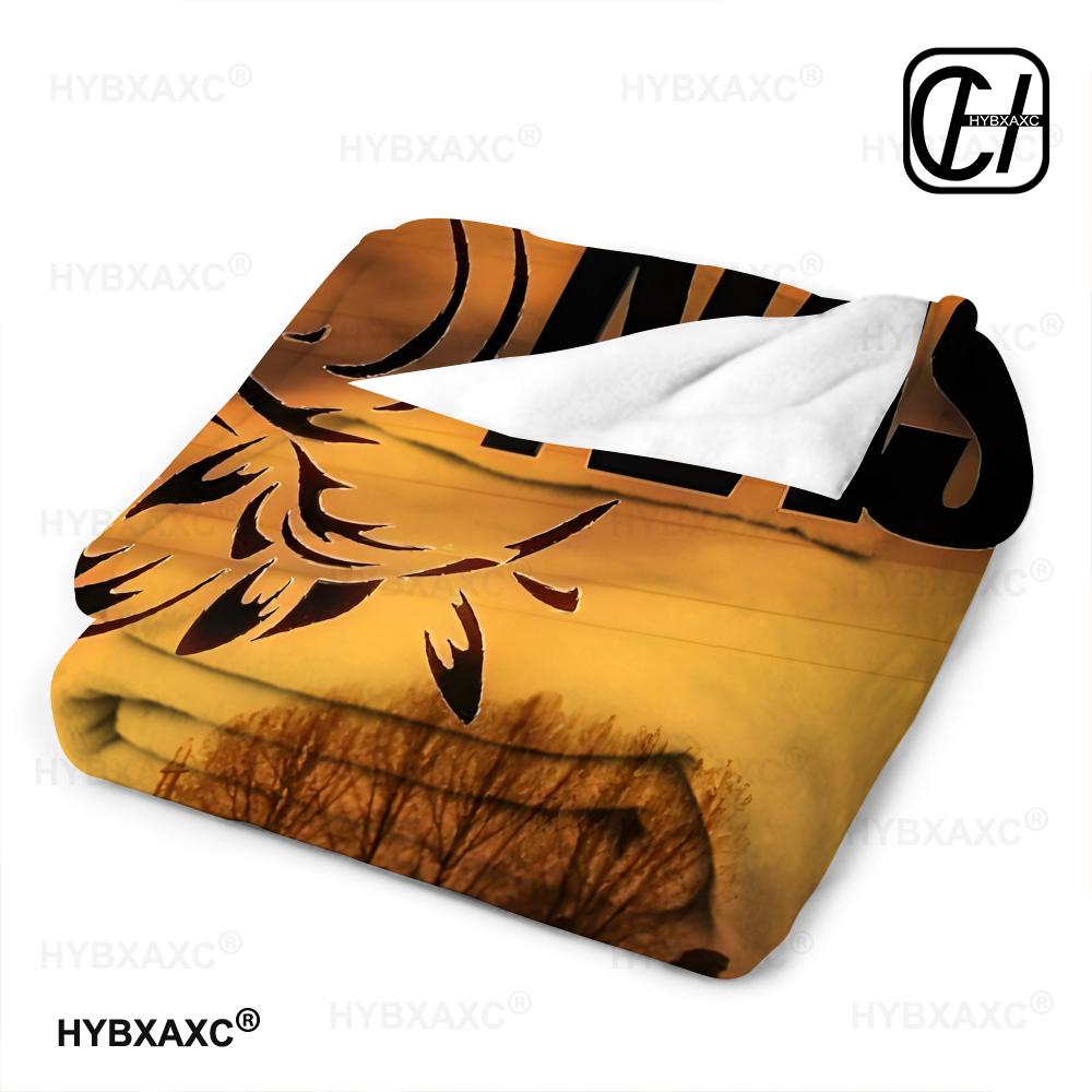 Nash Fishing Logo Throw Blanket Aesthetic Art Flannel Blanket Portable Home Travel Camping Sofa Picnic Thickening Flannel Blank