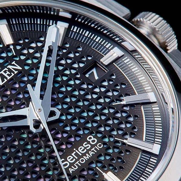 Citizen Men's NA1010-84X ( Watch Series 8 Mechanical 830 Mechanical) Round Watch Silver Stainless