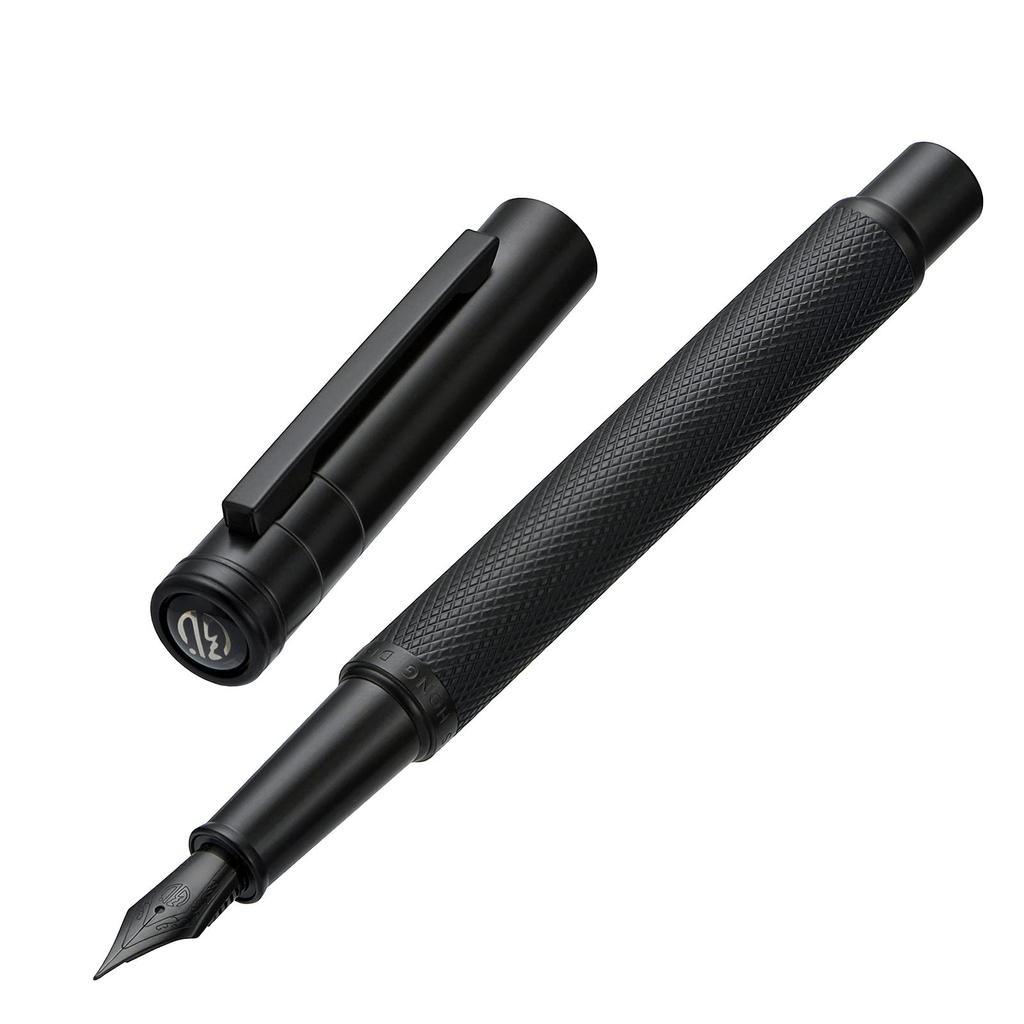 Hongdian Black Forest Fountain Pen with Converter and Metal Gift Box