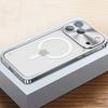 Luxury Aluminium Alloy For Magsafe Magnetic Metal Frame Case For iPhone 17 16 15 14 13 12 Pro Max Wireless Charging All Inclusive Cover