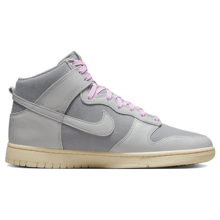 Новые Nike Dunk High Premium Certified Fresh Серый партикл DQ8800-001