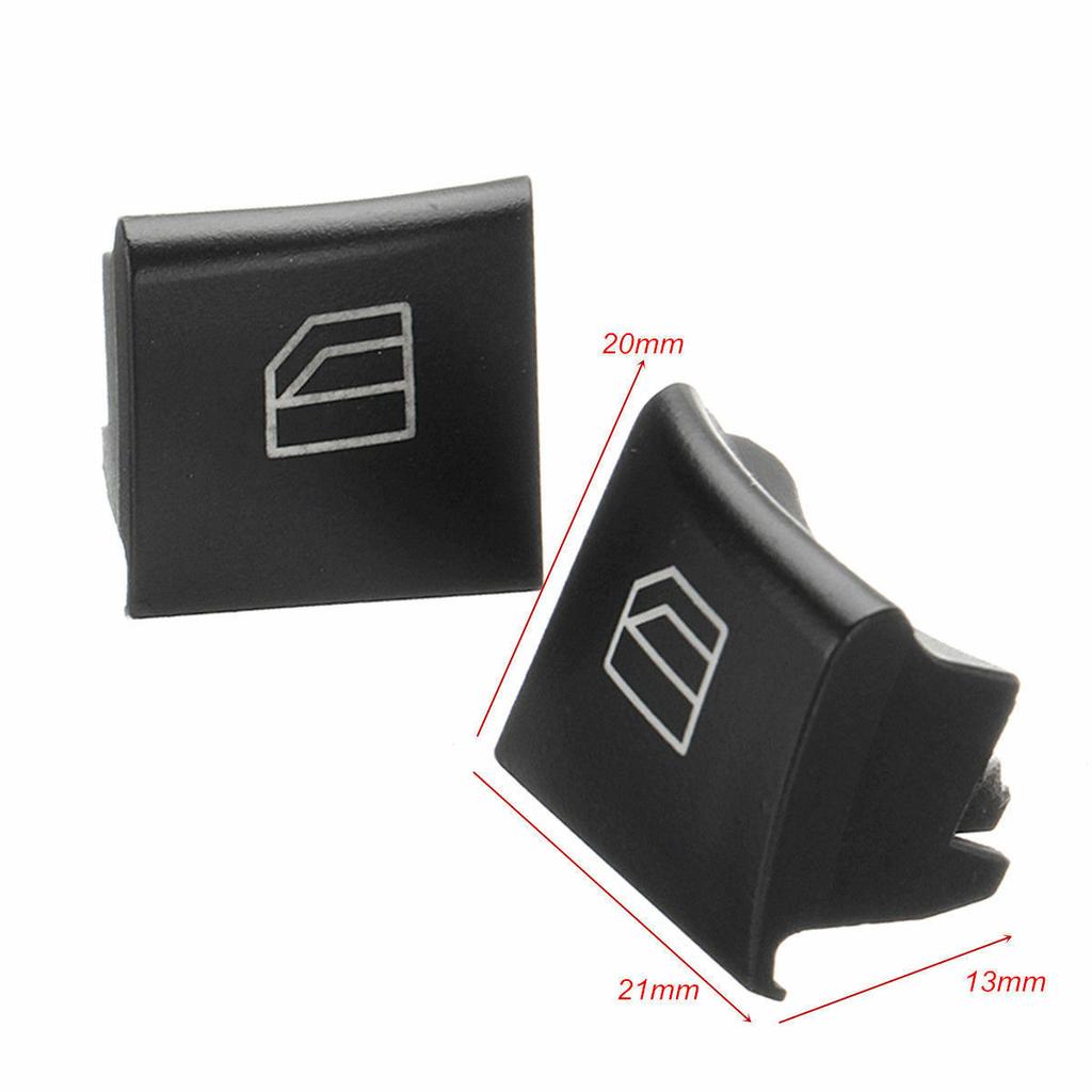 Крышка кнопки переключателя стеклоподъемника водительской двери из 2 частей для Mercedes ML GL R Class W164 W251 X164 - Прочный пластик, OEM-дизайн