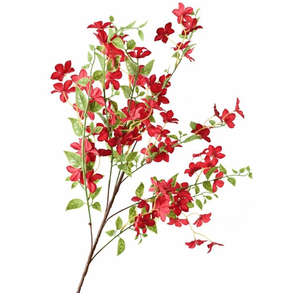 Long Stems Artificial Lilac Flower Vibrant Fake Flowers Artificial Flower Bouquets  Wedding Party