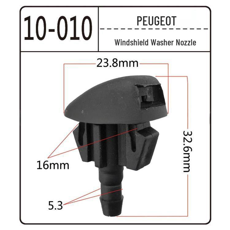 Совместимая форсунка омывателя лобового стекла для Mercedes-Benz и Toyota