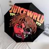 Juice Wrld: Legacy Emotion Music Folding umbrella Portable 8 paraphenoid bones Three folds Umbrella travel