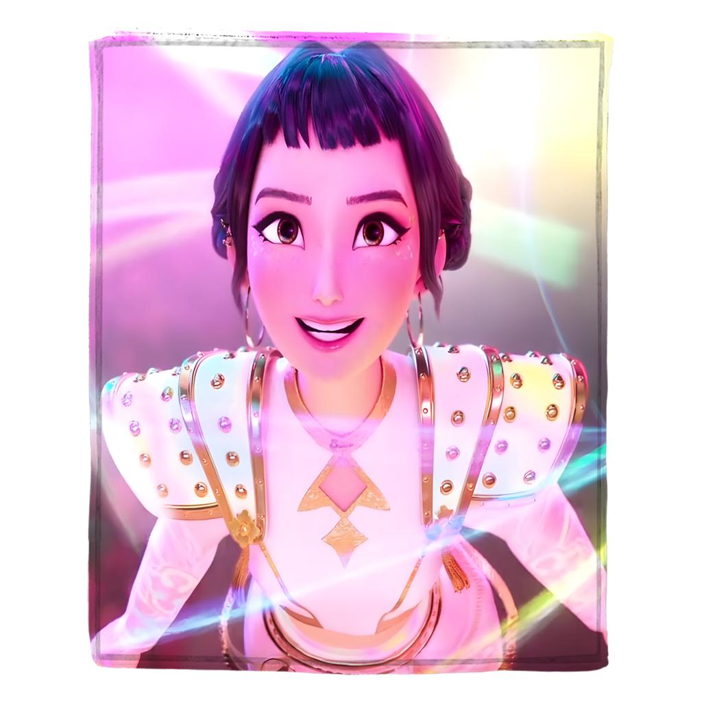 Flannel Digital Printed Blanket Conditioning Blanket Sofa Blanket Girl Gift