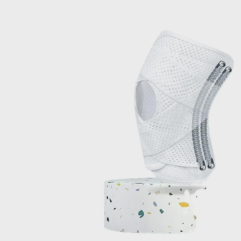 Ультратонкие летние спортивные наколенники 4-го поколения с дышащей силиконовой амортизирующей защитой надколенника