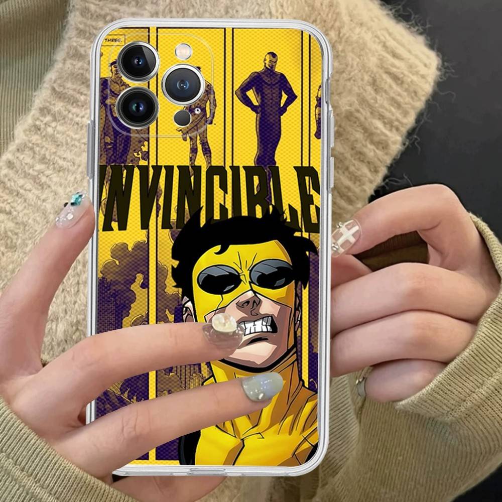 Популярная серия супергероев I-Invincible Для IPhone 17 16 15 14 13 12 11 Pro Max Plus Чехол для телефона Высококачественный Силикон