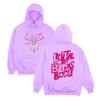 AJ Lee Love Bites Hoodies Vintage High Street Streetwear Women Men Long Sleeve Pullovers Outdoor Sports Y2K Clothing