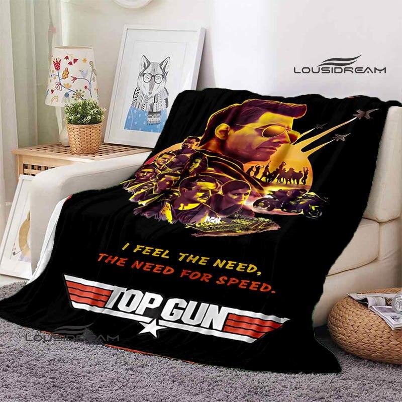 Классический фильм Top Gun Плед Детский теплый и красивый плед Мягкий и удобный плед Подарок на день рождения