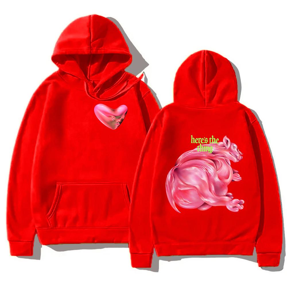 Fontaines DC Here's The Thing Hoodie New Creative Sweatshirt Fashion Two Sides Print Clothing Unisex High Street Sportswear Hoody