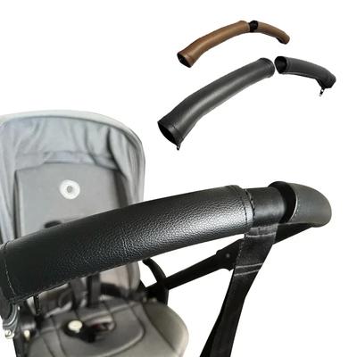 Чехол на ручку коляски ПОДХОДИТ ДЛЯ Bugaboo Bee3 Bee5 Bee+ Аксессуары для коляски Чехол из искусственной кожи Защитный чехол для подлокотника вагона