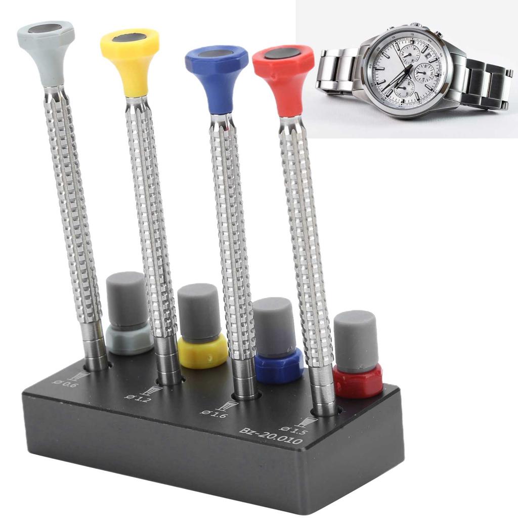 4pcs Watch Hand Install Setting Tools Dual Sided Professional Watch Hand Fitting Set Kit