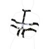 Semaxy Human Sm Restraint Equipment Sm Body Both Arm Restraint Body Panther Painless Can Restraint Behind Restraint Costume Queen Adjustable