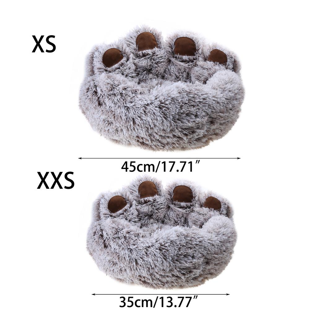 Small Cat Winter Bed Dog Sleeping Mat Pet House Mat Soft Thickened Plush Cushion Cat Bed Warm Open Bed Dogs Supplies