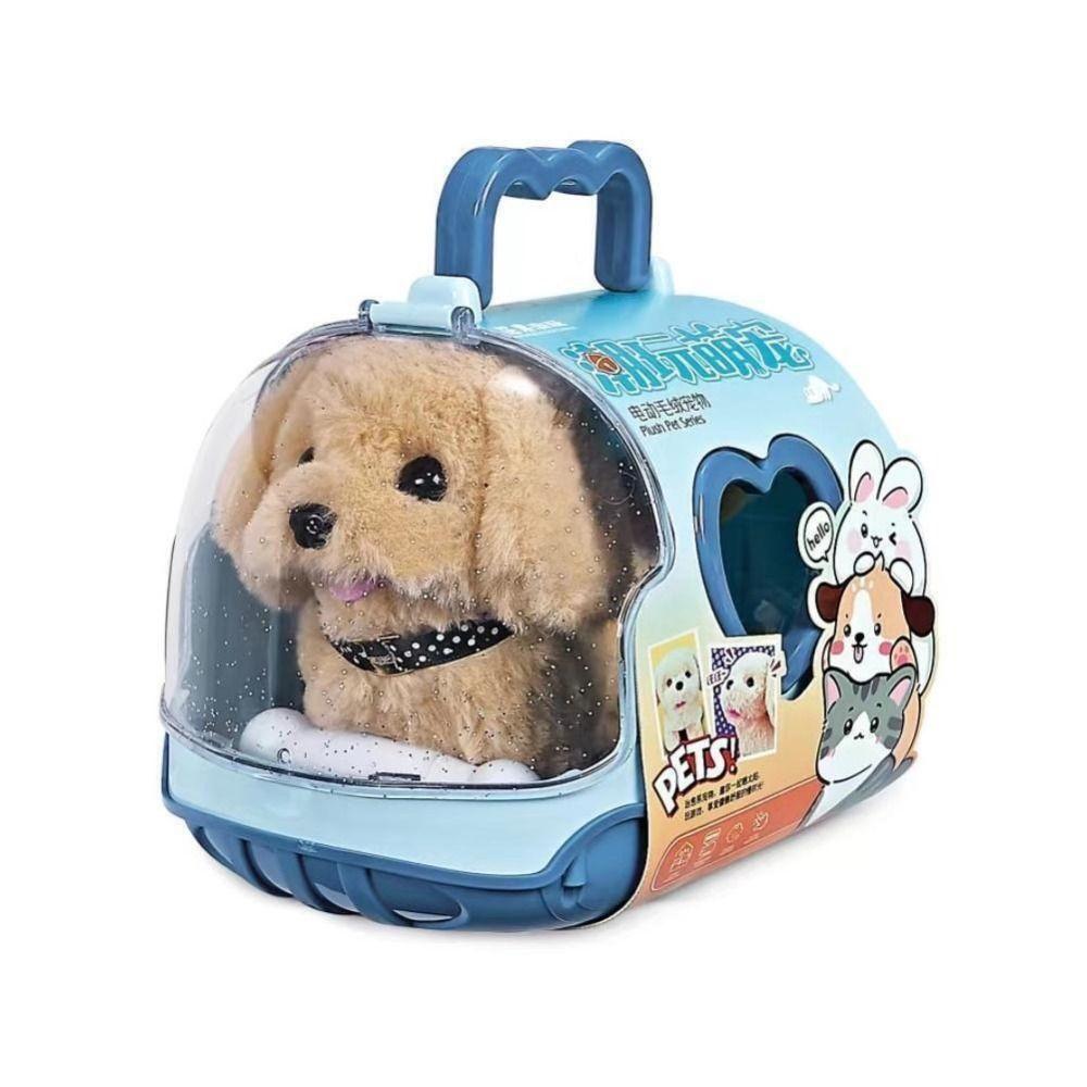 Электронные компоненты, игрушка для лающей собаки, высококачественные плюшевые подарки, обучающие игрушки-симуляторы, игрушки для щенка