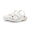 Crocs Классические клоги Розовый Голубой Мяу Звезда ЭВА Градиент Стильные Удобные и Универсальные Дырочные туфли для мужчин и женщин белый