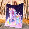 1PC Dream Unicorn blanket, al season lightweigh Poster blanket home office outdoor nap multifunc Poster blanketional blanket
