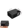 Black HD 1080P Mini Portable LED Video Projector Home Cinema USB SD HDMI Multimedia UK Plug NEW