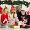 4pcs Christmas Glasses 2025 New Year Party Photo Props Xmas Decorations Kids Adult Eyeglasses Photobooth Gifts Home Supplies