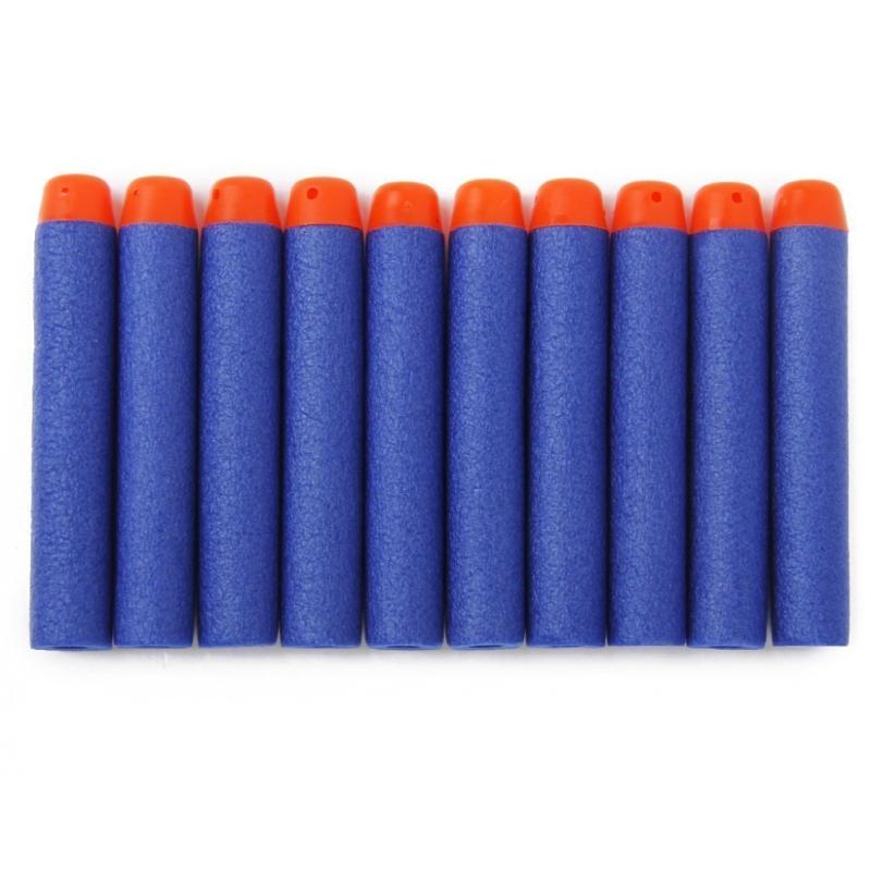 10 шт./пакет 7,2 см мягкая игрушка дартс с полой головкой для бластеров Nerf N-strike Elite Series