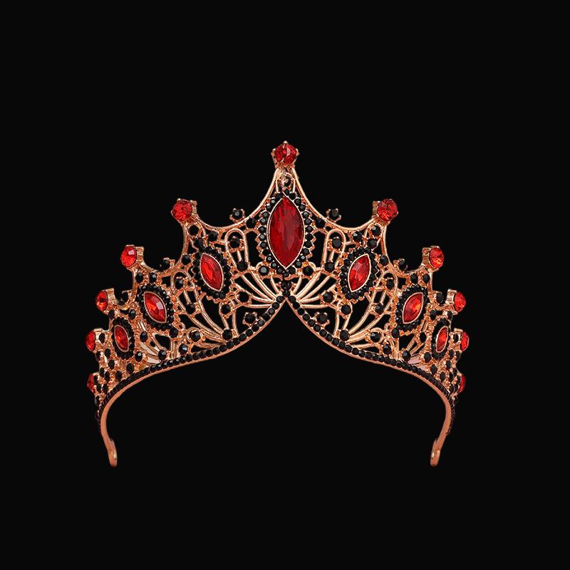 Свадебная корона Ободок Ободок Свадьба Корейский стиль День рождения Взрослый Подарок Хрустальная корона Платье принцессы Аксессуар для волос