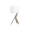 Lampe De Bureau - DKD HOME DECOR - Métal - Blanc - Marron - Noir